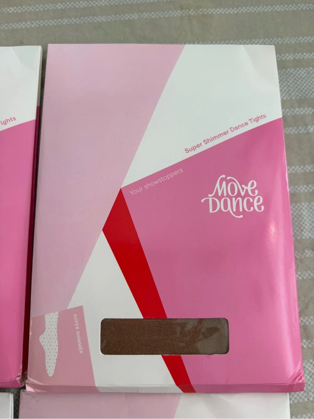Move Dance Dance Tights Bundle 4pk L/XL Black White Pink Tan NWT